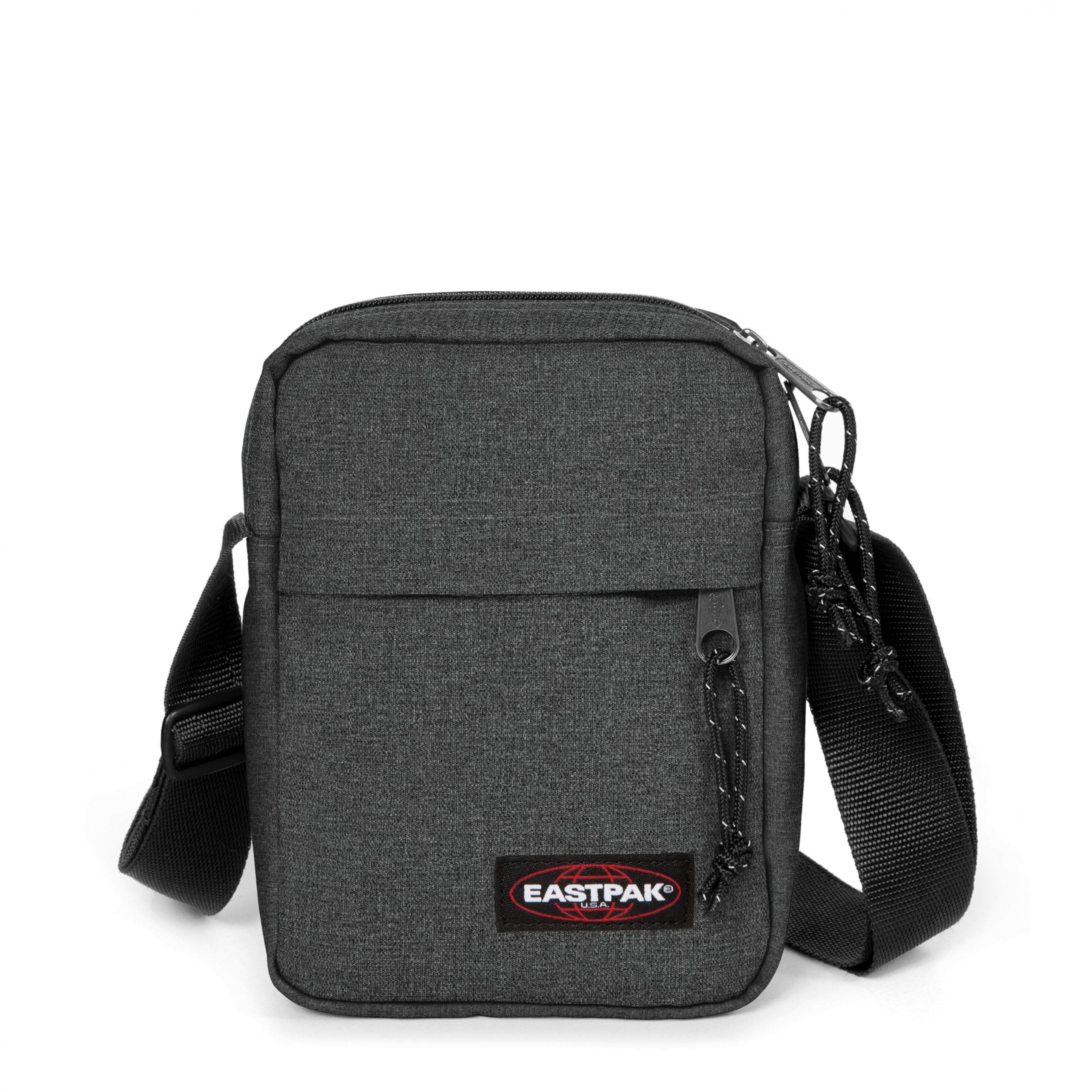 eastpak-the-one-shoulder-bag-crossbody-organizer-for-keys-wallet-and-more-black- image 1