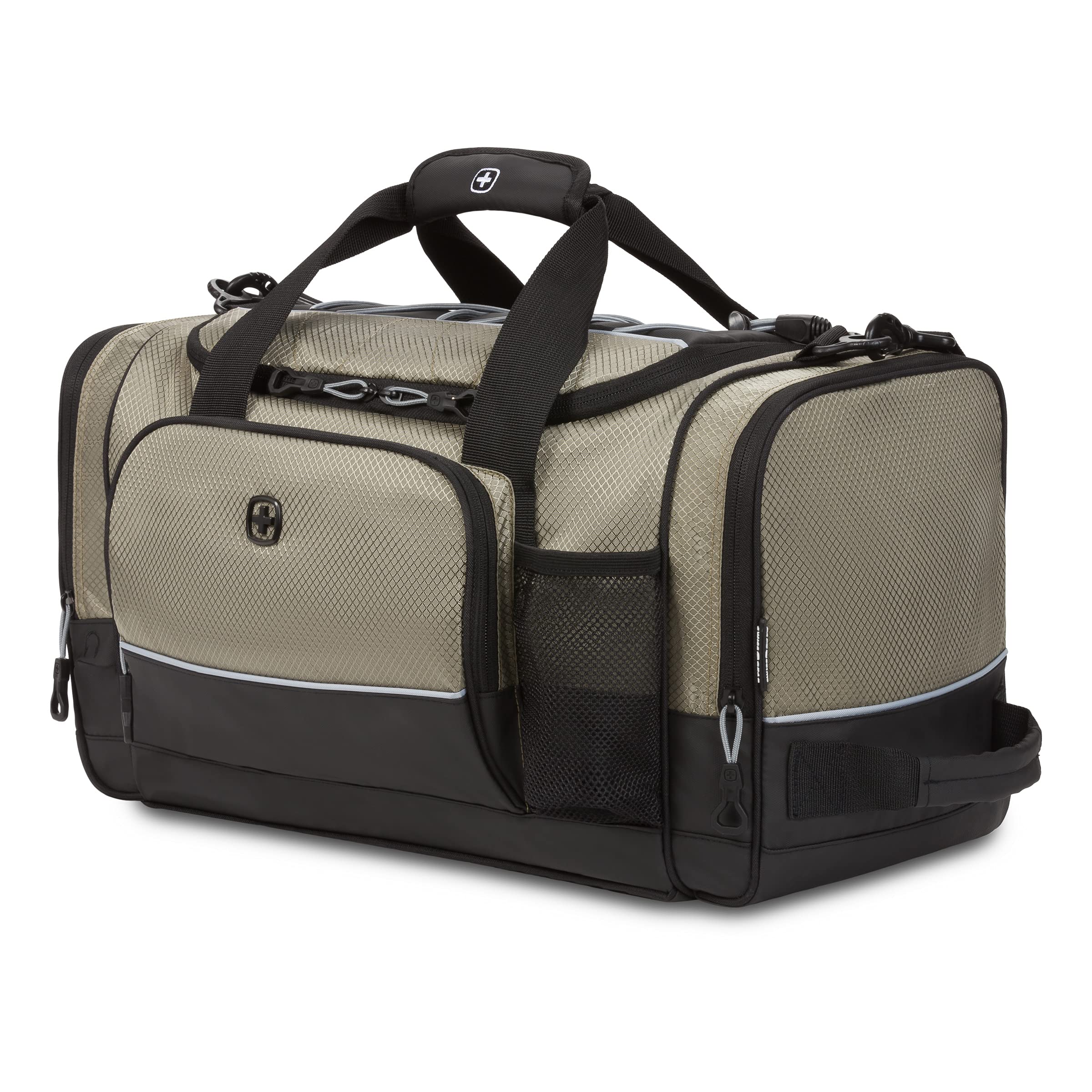 swissgear-apex-duffle-bag-for-travel-and-gym-with-bungee-cord-system image 7