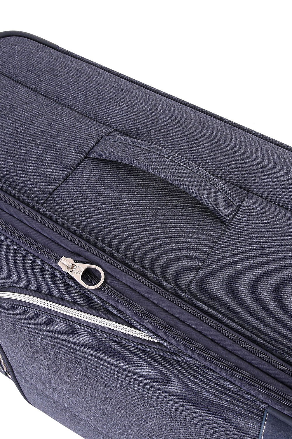 swissgear-7660-luggage-blue-checked-large-durable-hard-shell-suitcase image 4