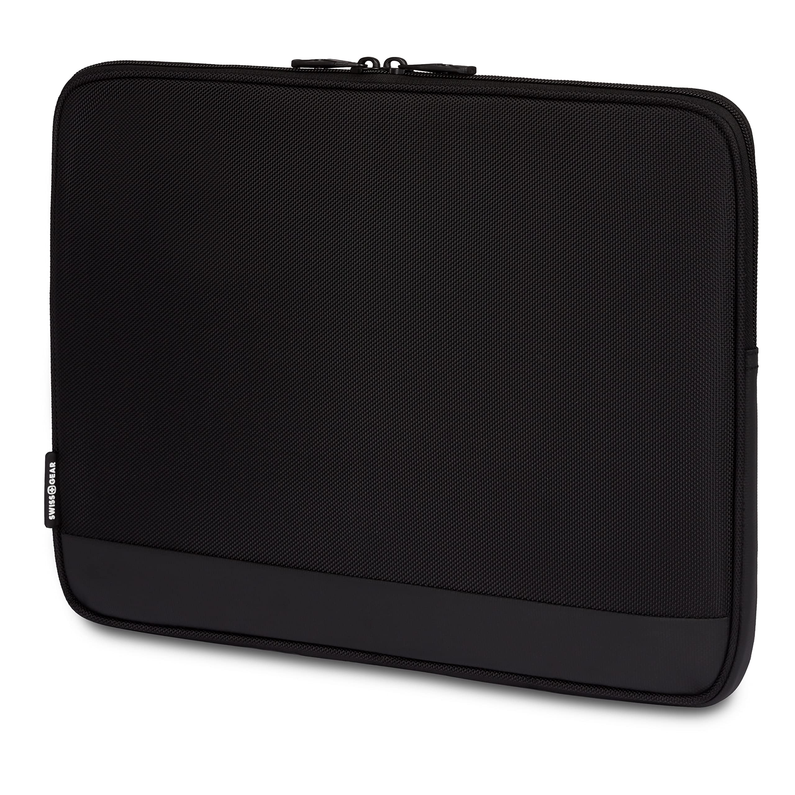 swissgear-padded-zippered-laptop-sleeve-micro-twill-exterior-fleece-lining-up-to image 6