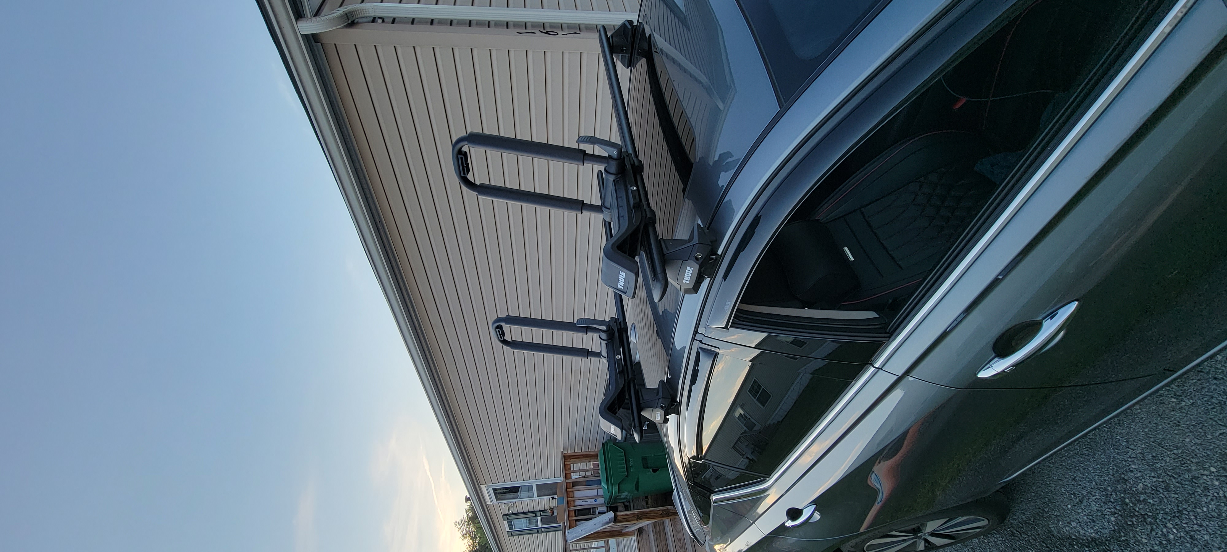 Easy install, solid rack