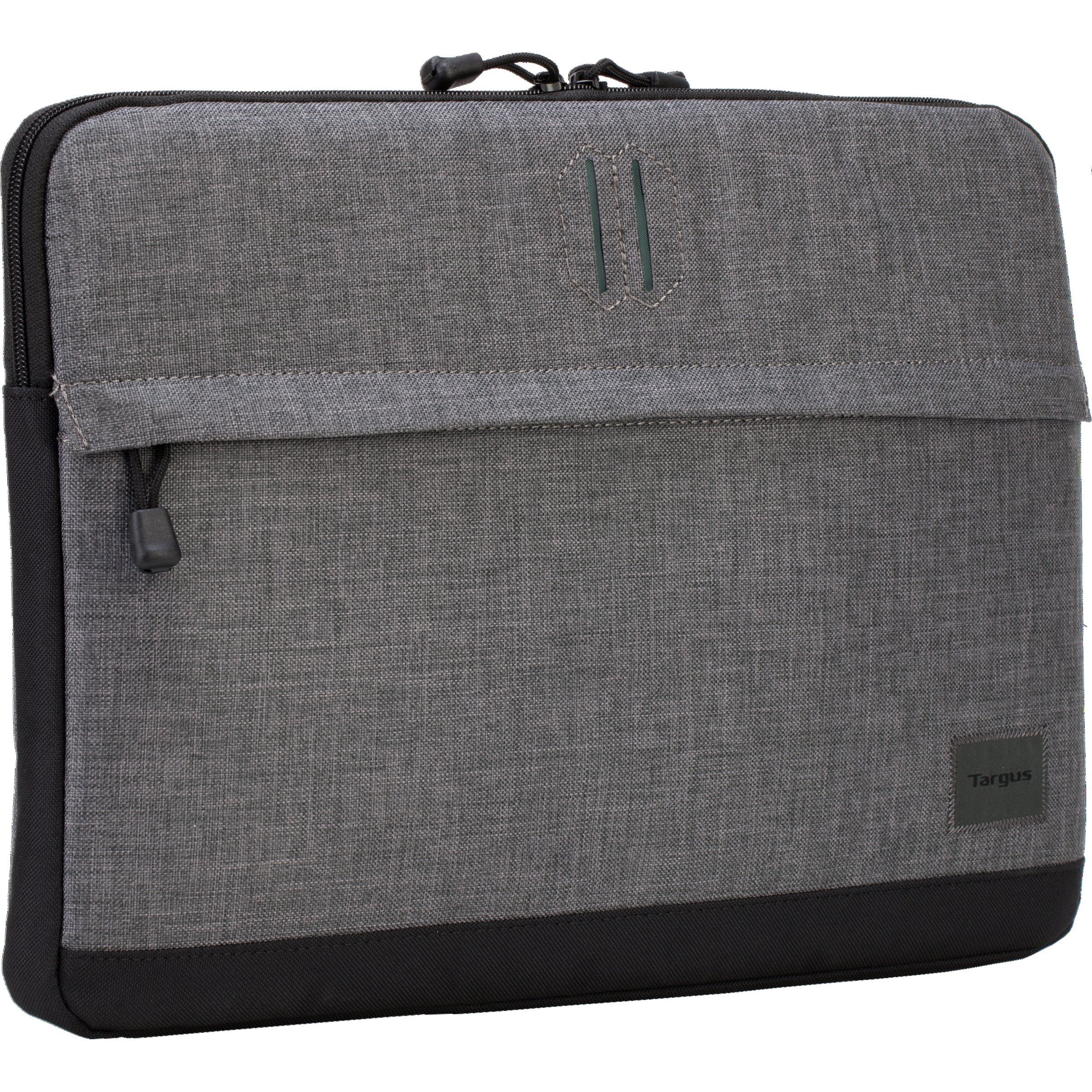 targus-strata-sleek-travel-laptop-sleeve-for-15-6-inch-laptop-gray-eva-impact-re image 1