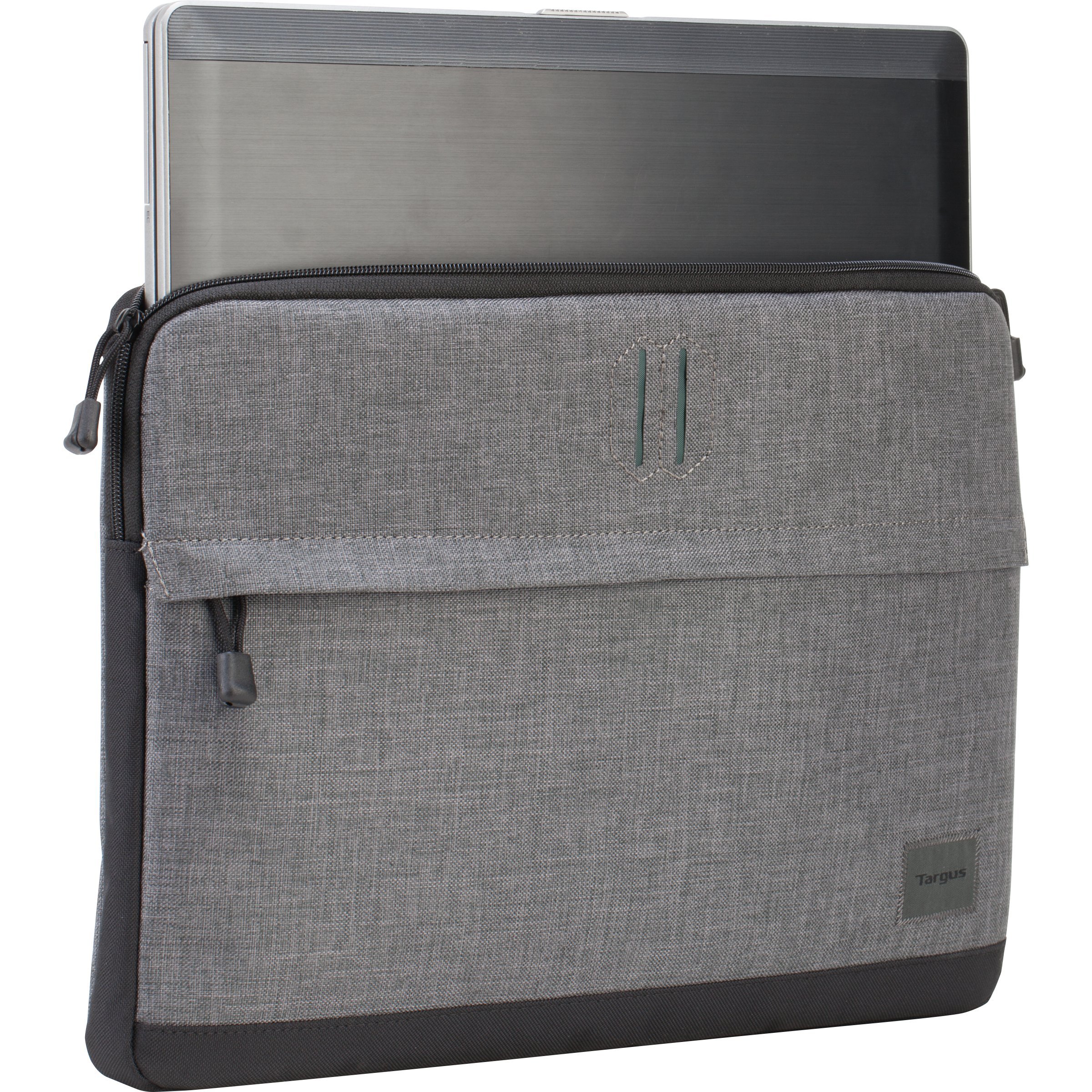 targus-strata-sleek-travel-laptop-sleeve-for-15-6-inch-laptop-gray-eva-impact-re image 3