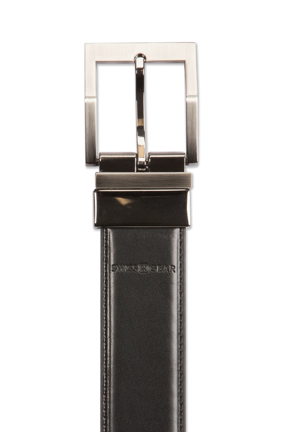 swissgear-contemporary-reversible-xlarge-leather-belt-black-brown image 3