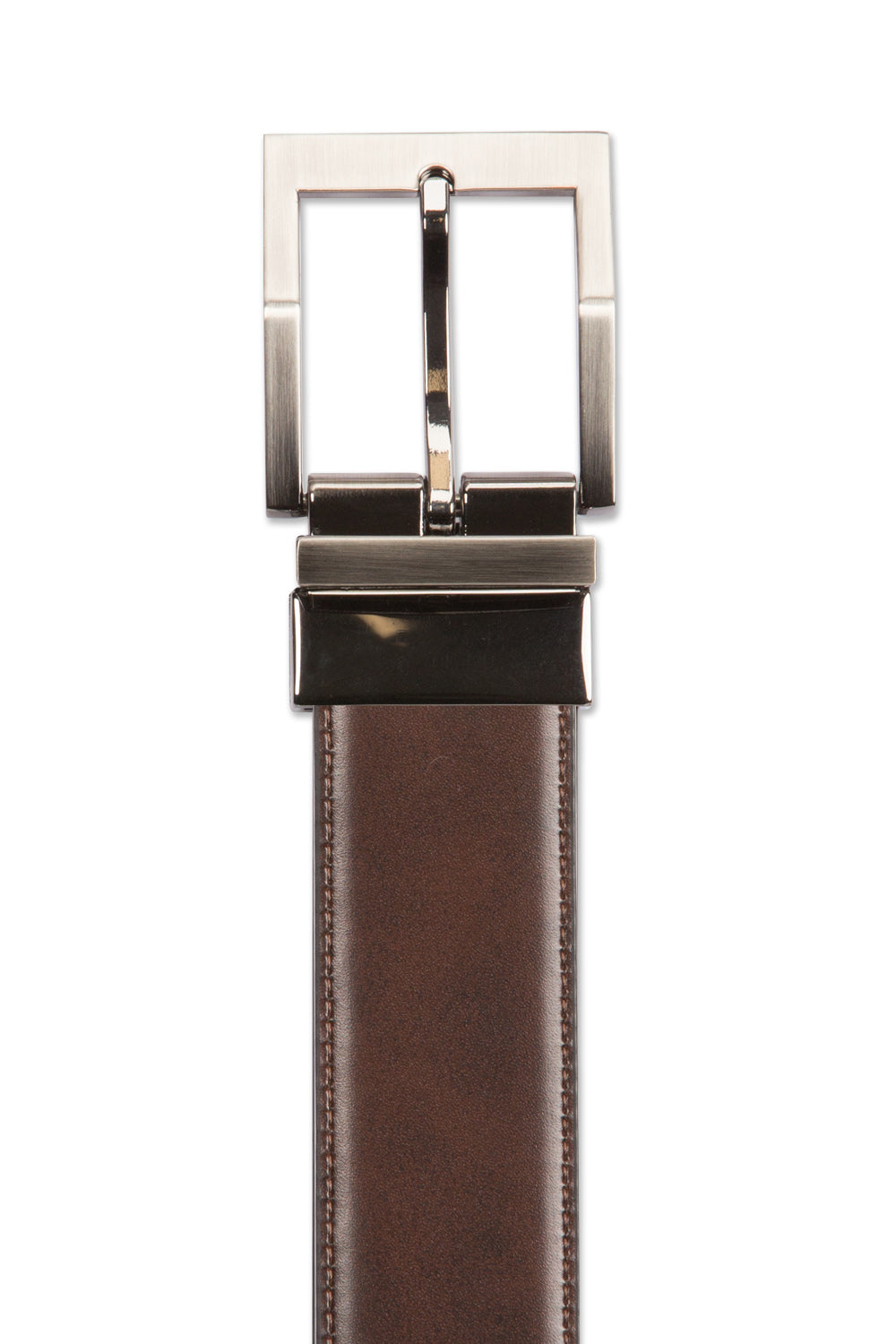 swissgear-contemporary-reversible-xlarge-leather-belt-black-brown image 2