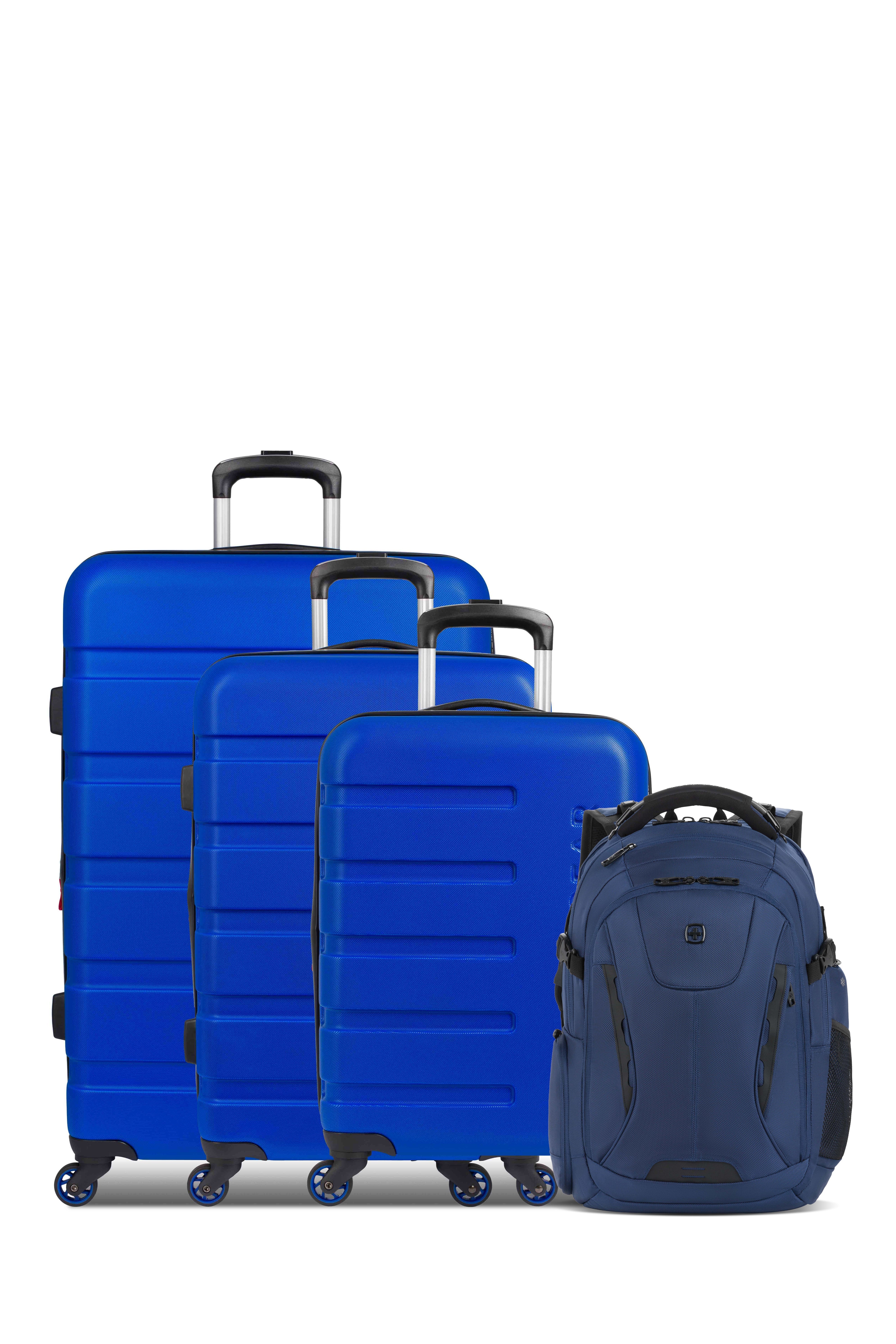 swissgear-pro-traveler-bundle-3-piece-spinner-set-travel-tech-elite-backpack image 2