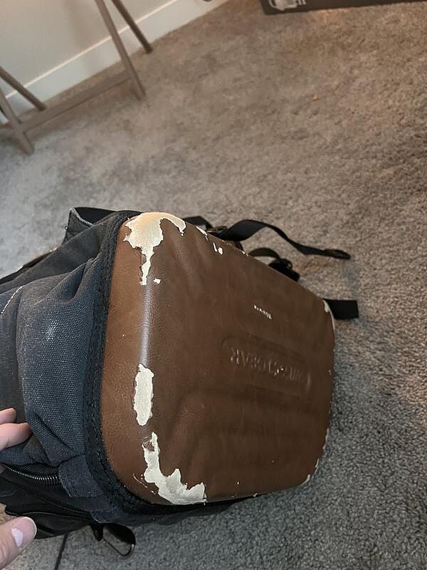 Solid backpack