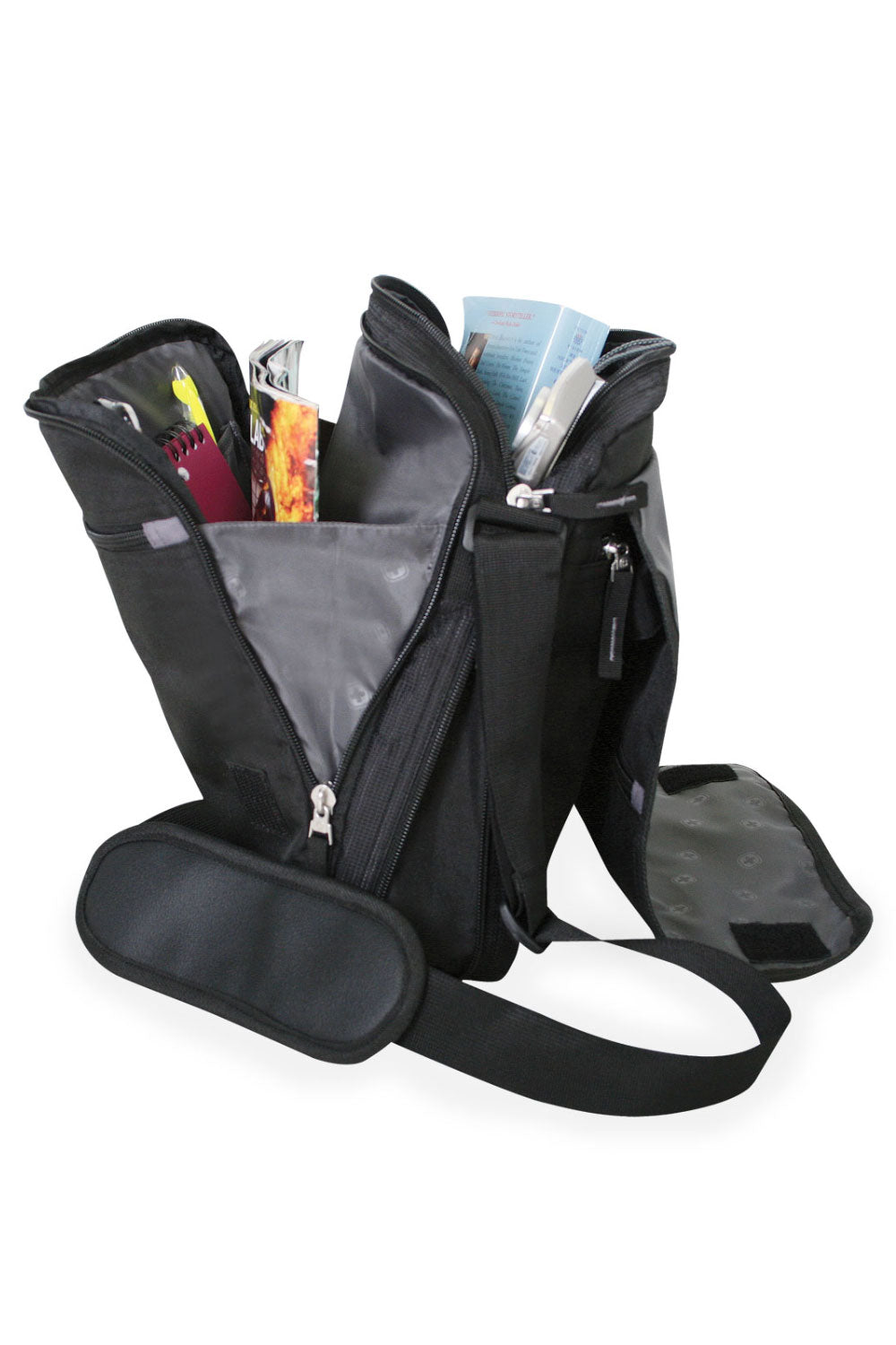 swissgear-1805-mini-messenger-bag-compact-everyday-messenger-with-deep-organizer image 2