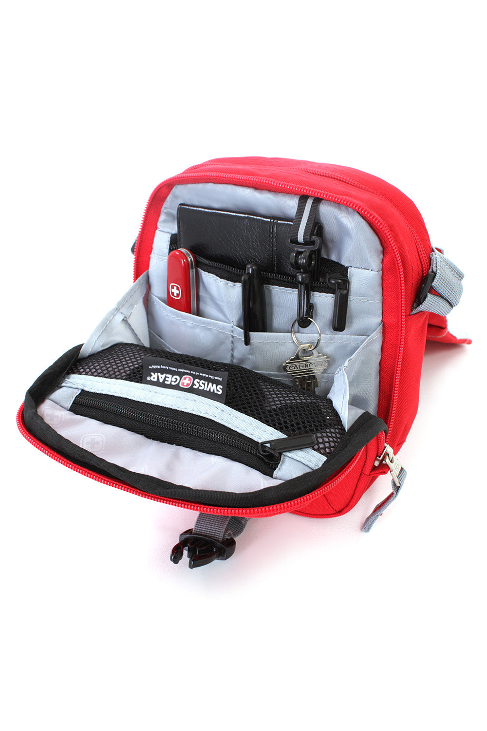 swissgear-mini-flap-day-bag-compact-crossbody-with-organizer image 3