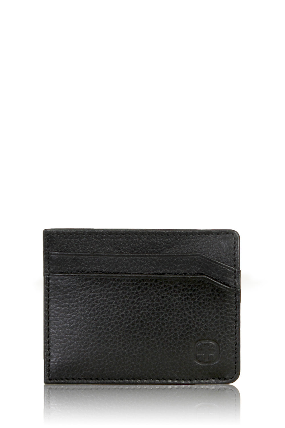 swissgear-sierre-money-clip-wallet-slim-pebble-grain-leather-with-magnetic-clip image 1