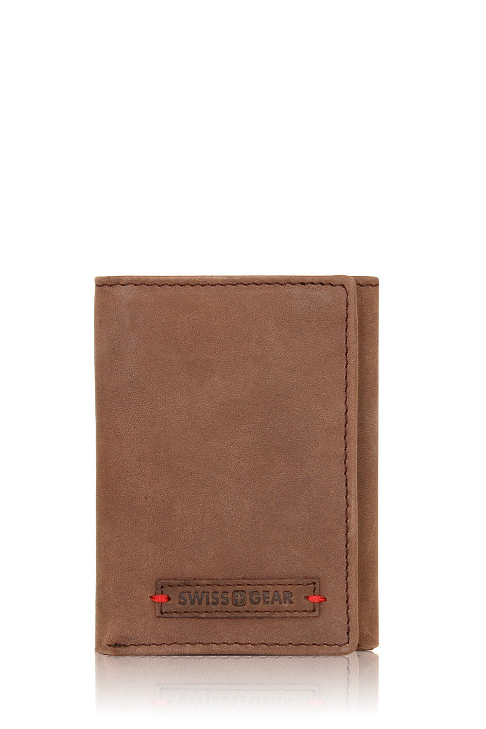 swissgear-rugged-leather-trifold-wallet-pebble-grain image 1