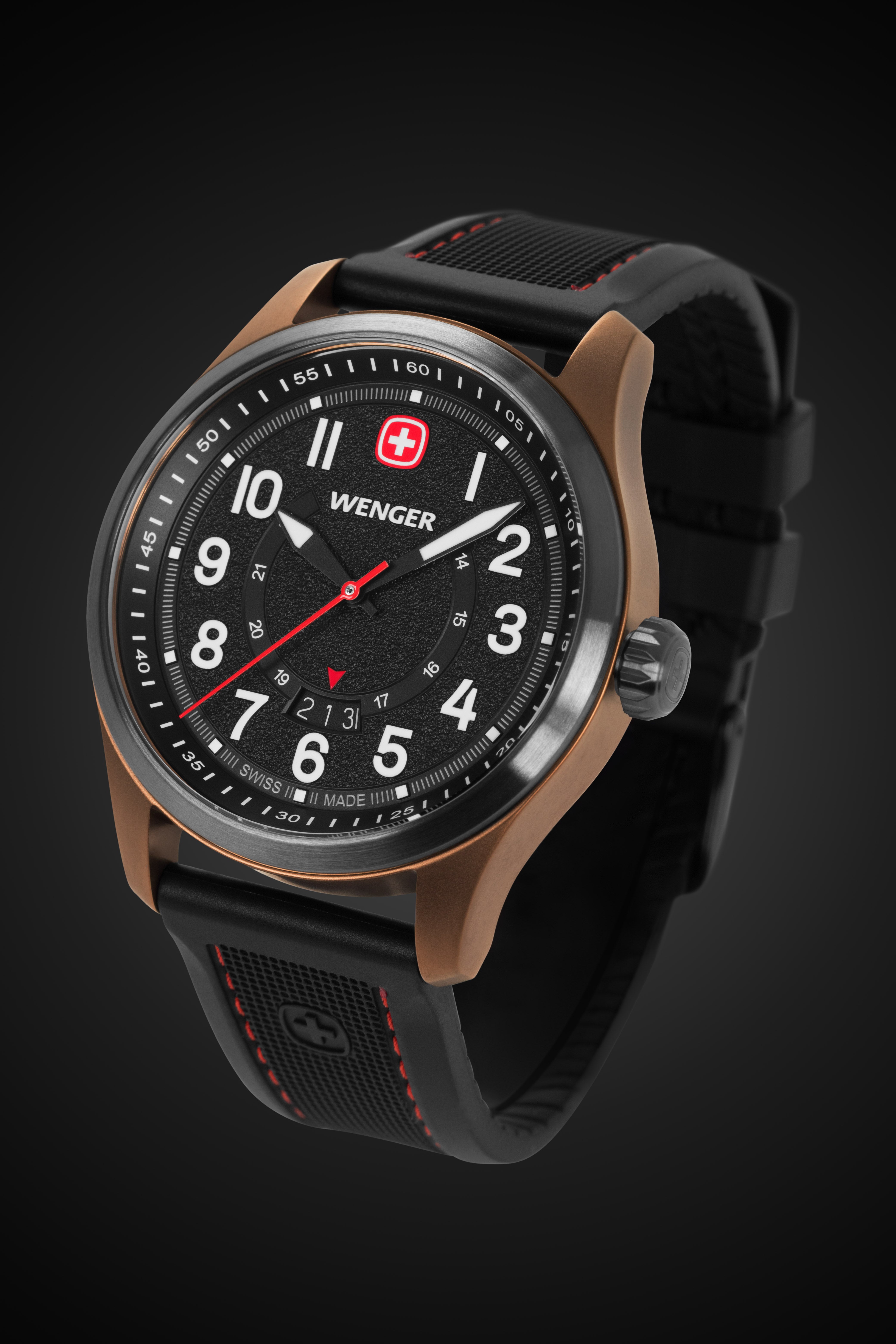 wenger-terragraph-swiss-quartz-watch-bronze-and-black-ice-black-dial-black-silic image 2