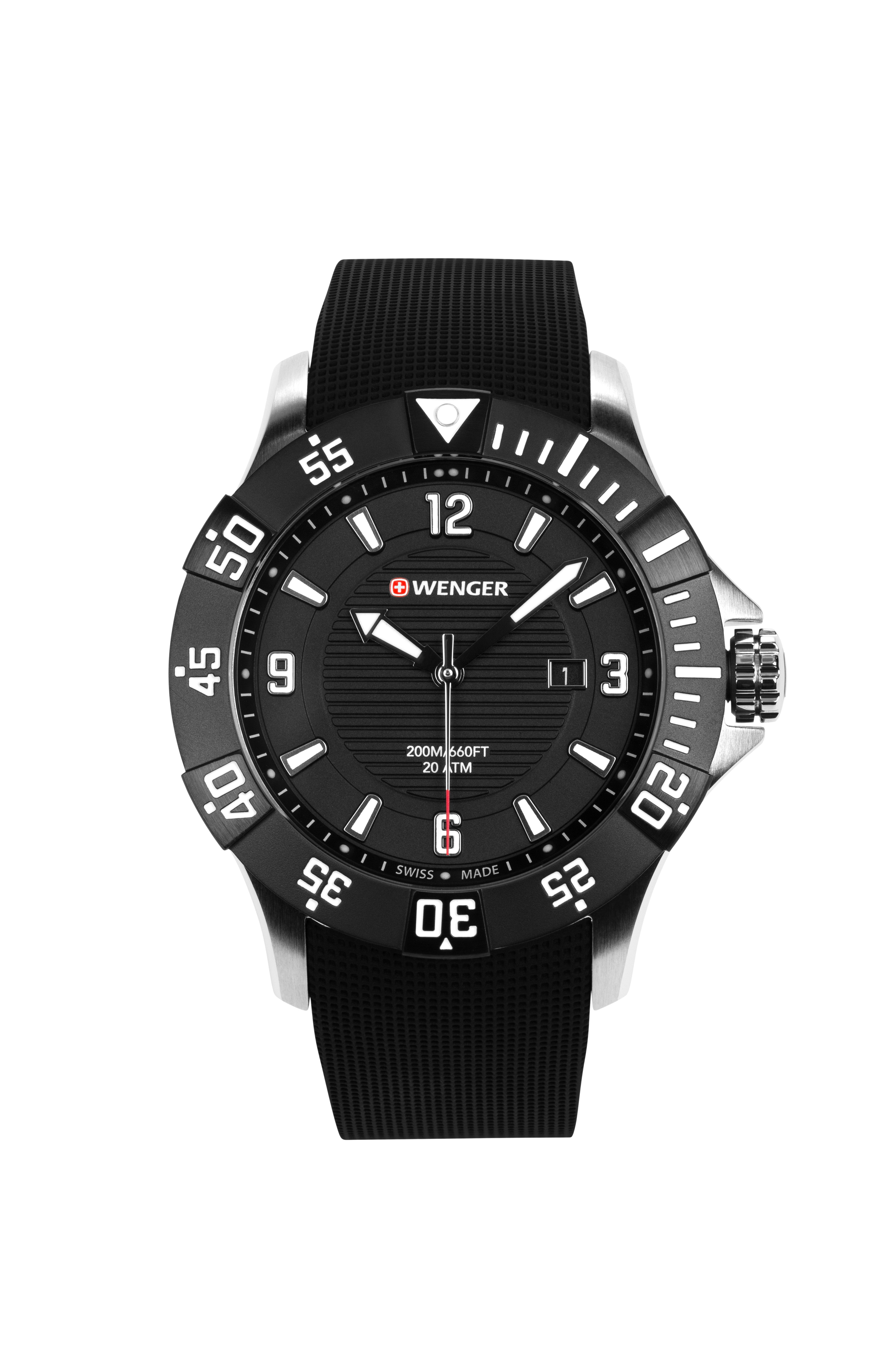 wenger-seaforce-swiss-watch-black-dial-black-silicone-strap image 3